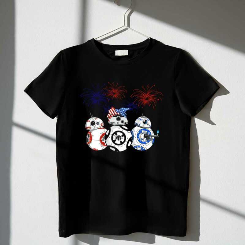 4th july independence day bb 8 droids star wars fireworks t shirt t shirt 1 1