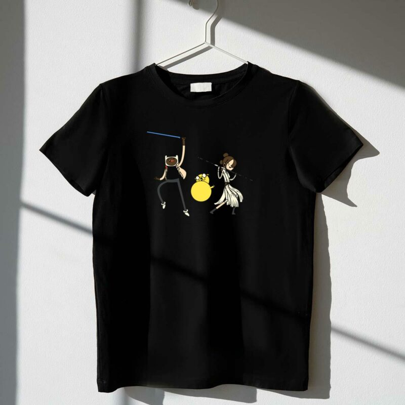 adventure awakens star wars finn rey crossover t shirt t shirt 1 1