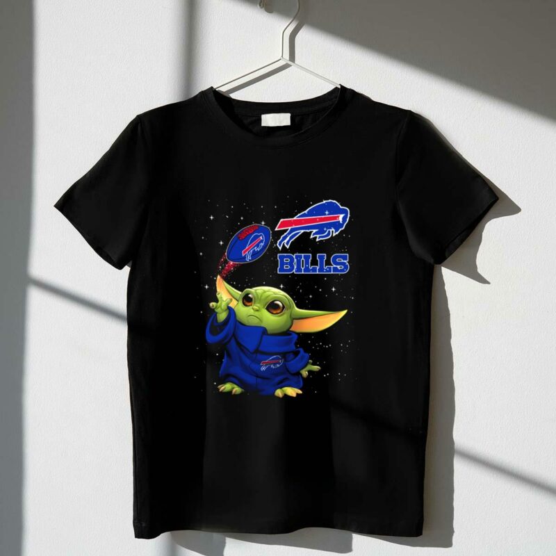 baby yoda buffalo bills star wars crossover t shirt t shirt 1 1