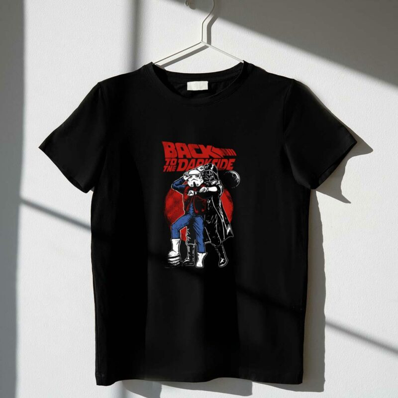 back to the darkside 431098 star wars darth vader stormtrooper crossover t shirt t shirt 1 1