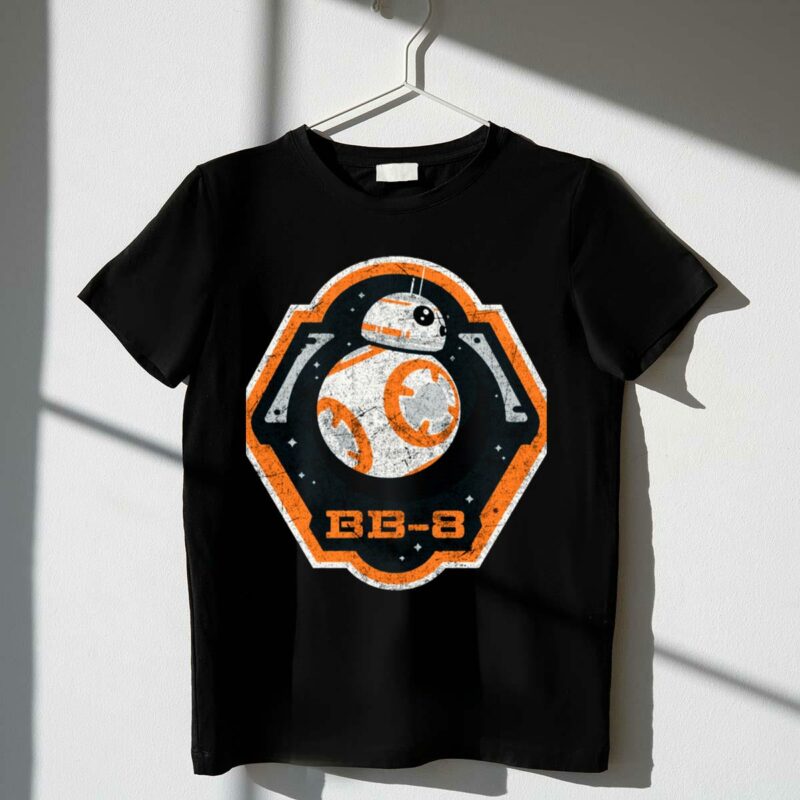 bb 8 badge star wars resistance droid emblem t shirt t shirt 1 1