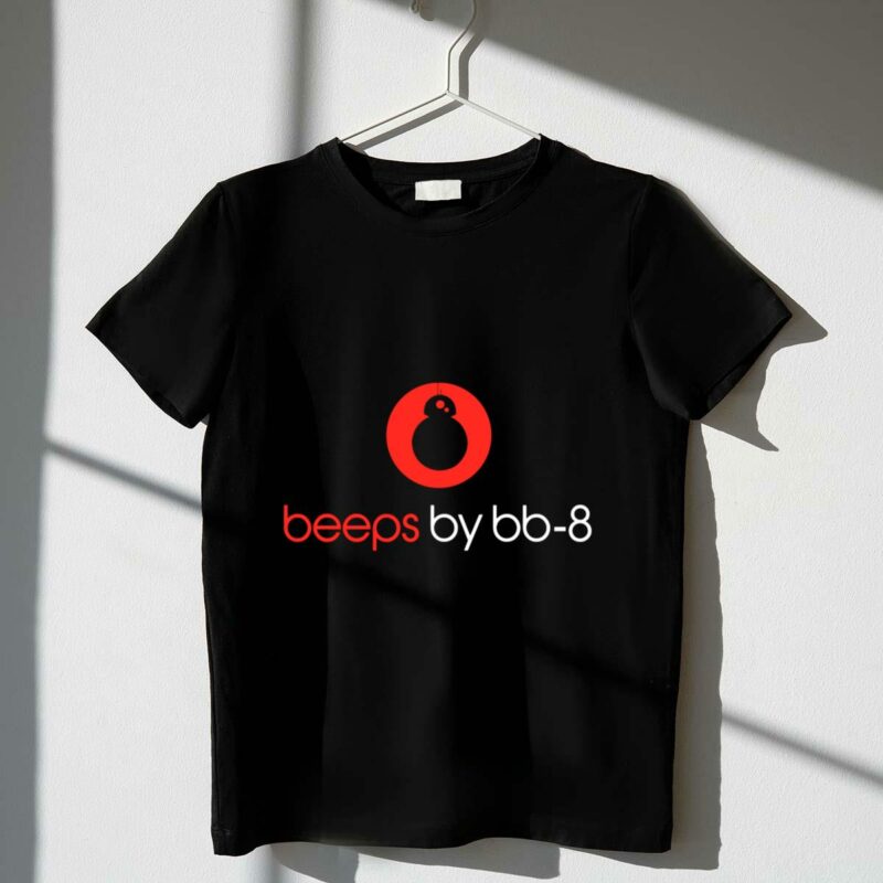 beeps by bb 8 droids star wars t shirt t shirt 1 1