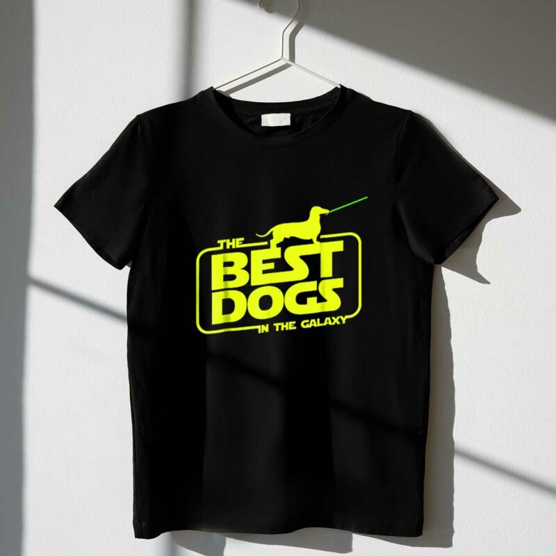 best dogs in the galaxy dachshund star wars t shirt t shirt 1 1