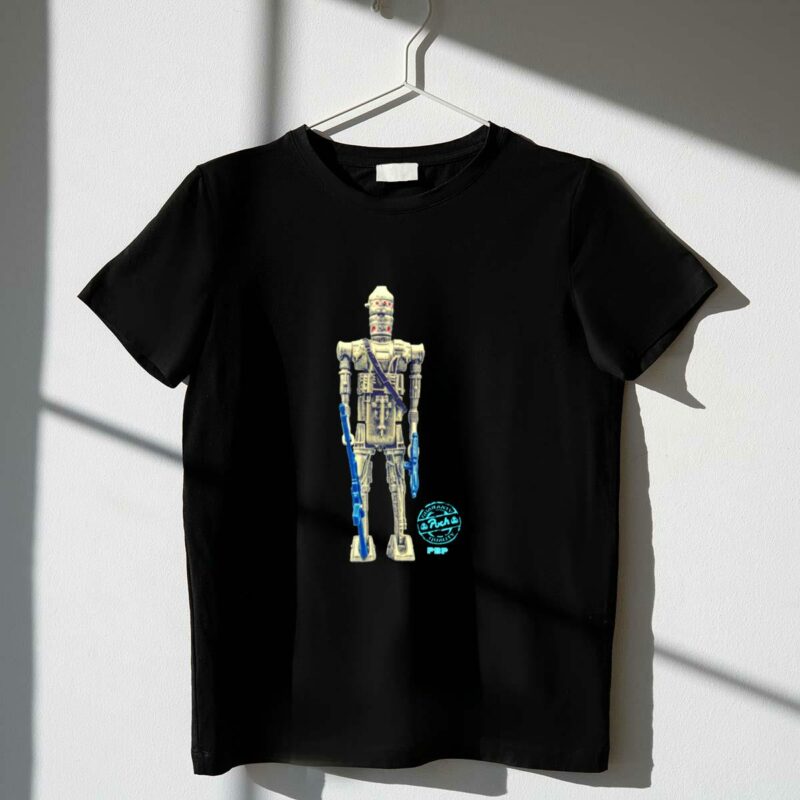blood eyes dark robot with red eyes by pbp star wars t shirt t shirt 1 1