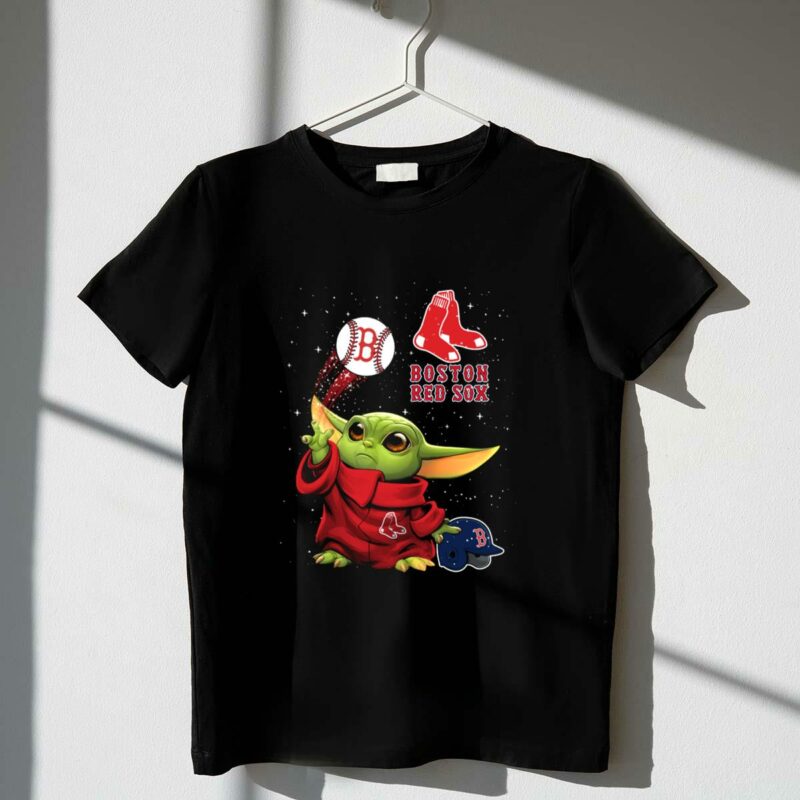 boston red sox baby yoda star wars baseball t shirt t shirt 1 1