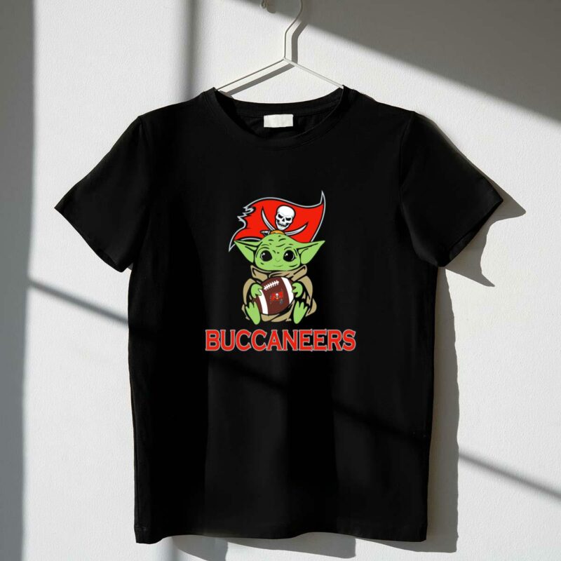 buccaneers baby yoda holding football star wars t shirt t shirt 1 1