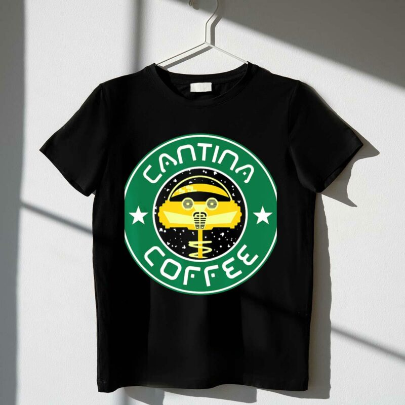 cantina coffee star wars droid t shirt t shirt 1 1