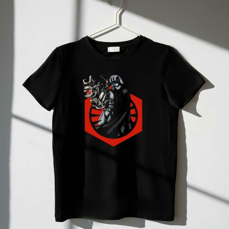 captain phasma star wars first order emblem t shirt t shirt 1 1