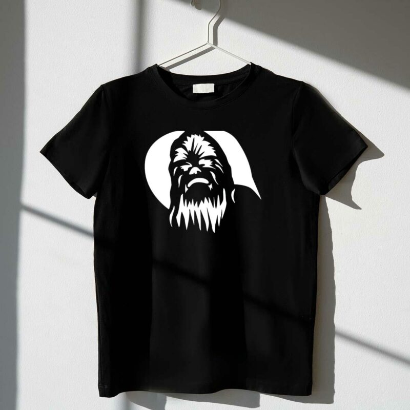 chewbacca star wars guerre stellari yoda iconic character t shirt t shirt 1 1