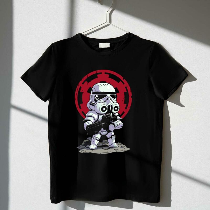 chibi stormtrooper star wars imperial emblem t shirt t shirt 1 1