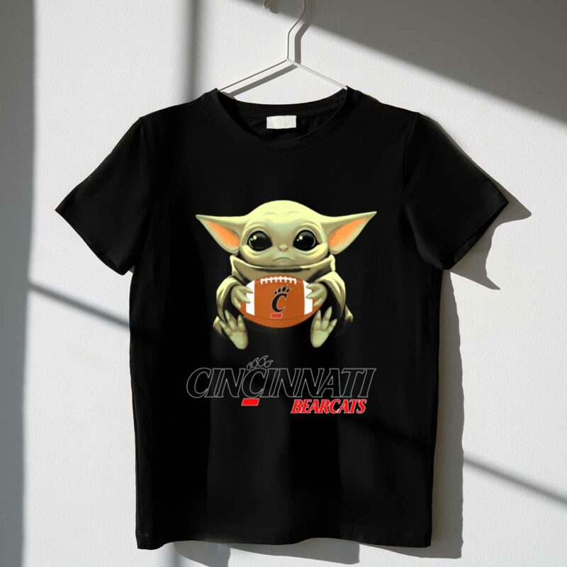cincinnati bearcats yoda football star wars fans t shirt t shirt 1 1