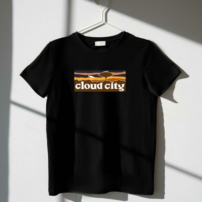 cloud city bespin star wars retro sunset scene t shirt t shirt 1 1