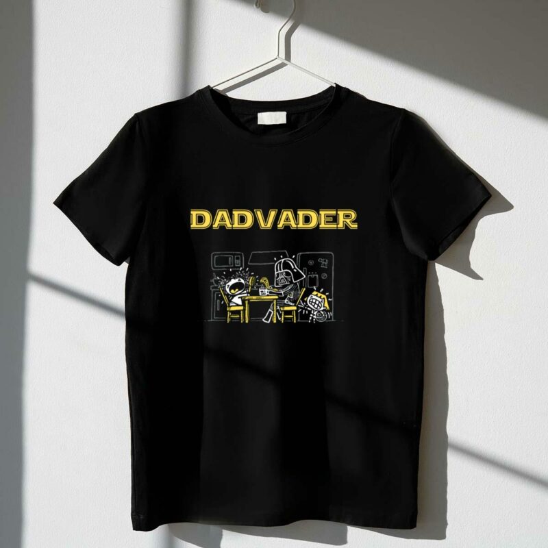 dadvader fathers day star wars breakfast scene t shirt t shirt 1 1