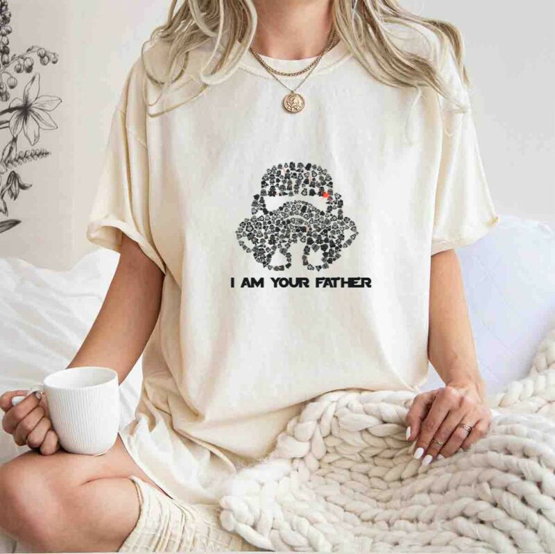 darth vader i am your father star wars iconic helmet t shirt t shirt 1 1