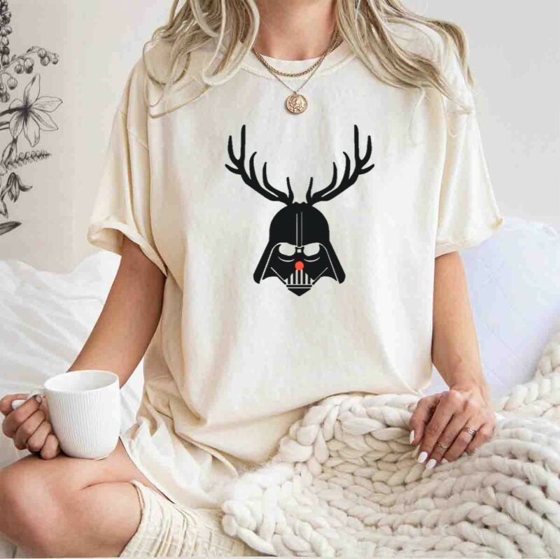 darth vader reindeer i find your lack of holiday spirit disturbing star wars t shirt t shirt 1 1
