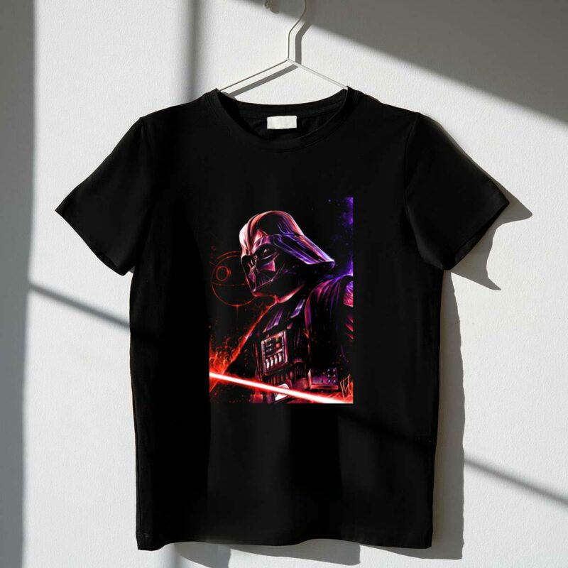 darth vader star wars sith lord red lightsaber cosmic t shirt t shirt 1 1