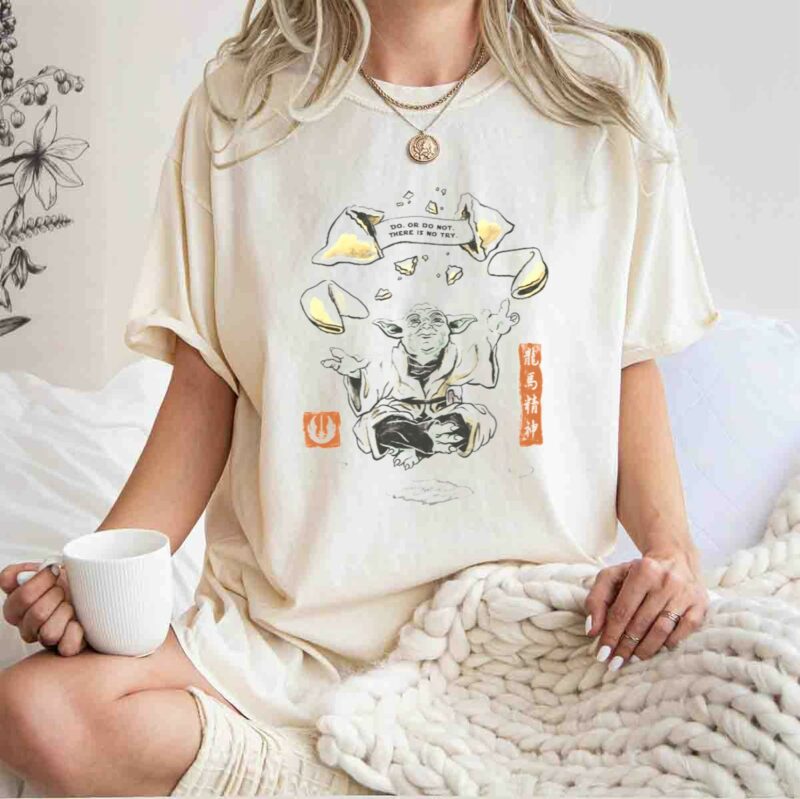 do or do not there is no try yoda fortune cookies star wars jedi wisdom t shirt t shirt 1 1