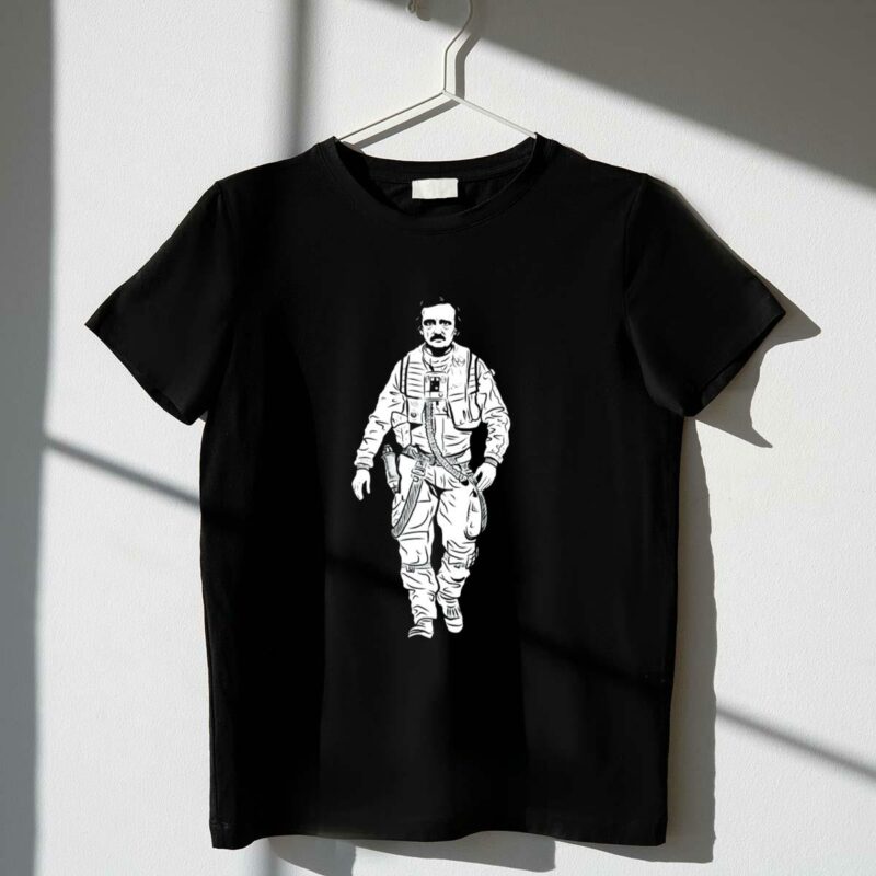 edgar allen poe dameron star wars parody crossover t shirt t shirt 1 1