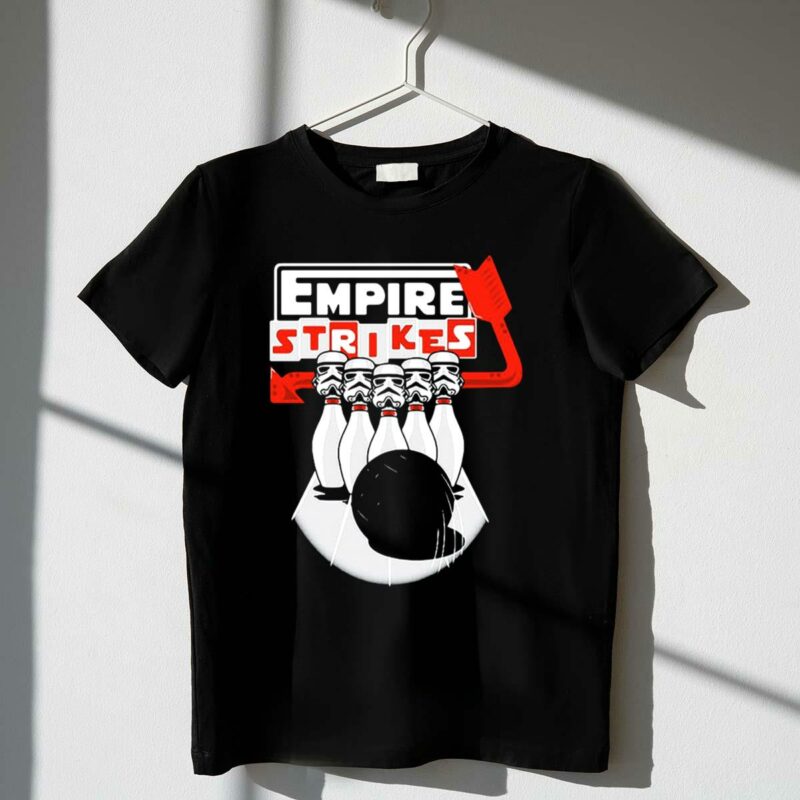 empire strikes stormtrooper bowling star wars bowling pin t shirt t shirt 1 1