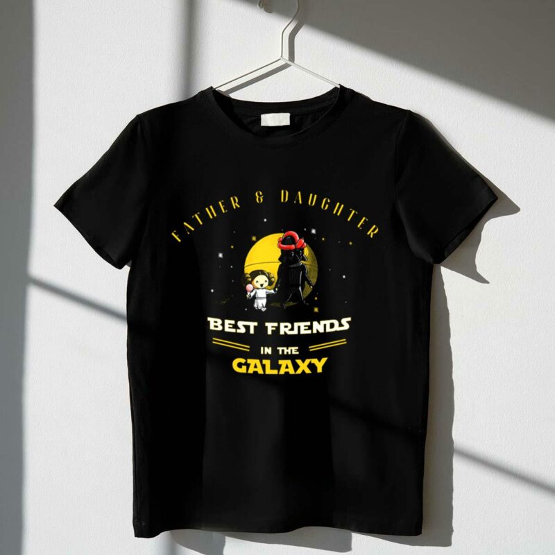 father and daughter best friends in the galaxy star wars fathers day t shirt t shirt 1 1