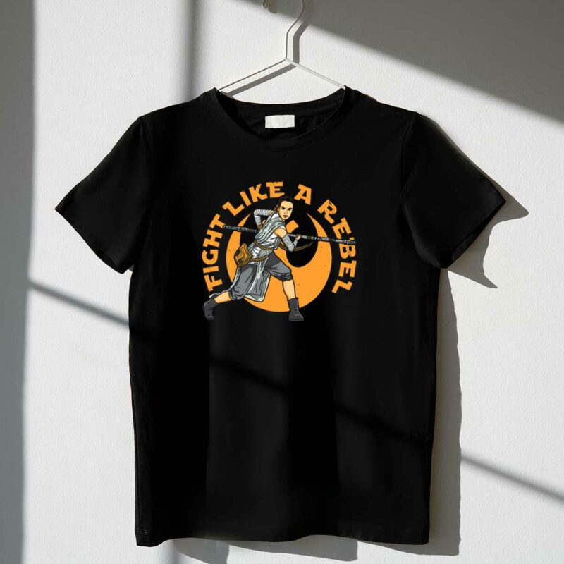 fight like a rebel star wars resistance warrior icon rebel alliance t shirt t shirt 1 1