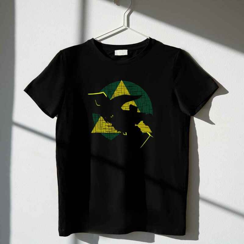 force yoda triforce legend of zelda star wars crossover t shirt t shirt 1 1