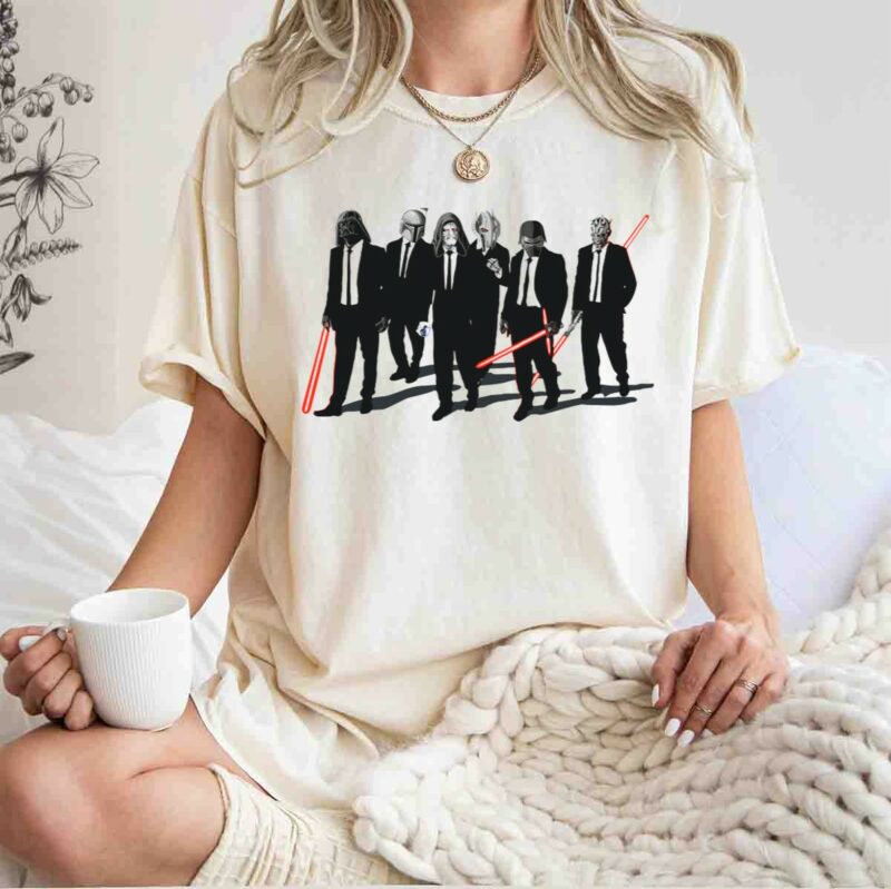 galaxy dogs star wars sith lords reservoir dogs parody black suit lightsabers t shirt t shirt 1 1