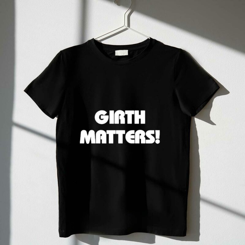 girth matters star wars style font text t shirt t shirt 1 1