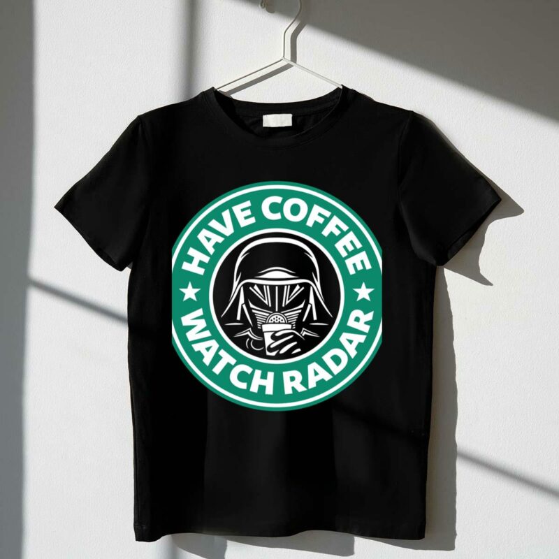 have coffee watch radar star wars kylo ren starbucks t shirt t shirt 1 1