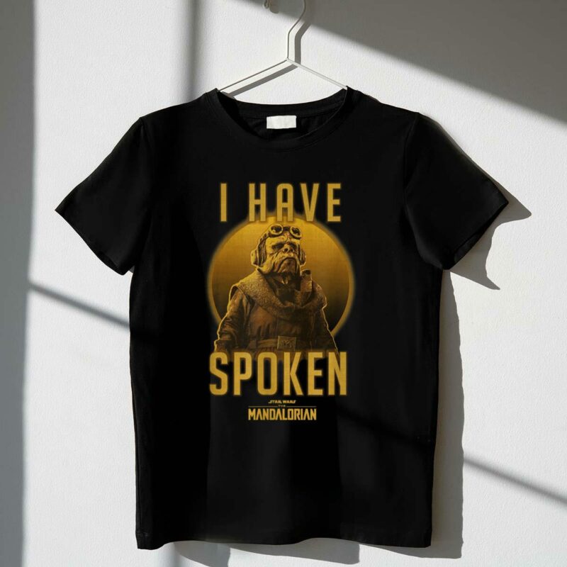i have spoken kuiil star wars the mandalorian t shirt t shirt 1 1