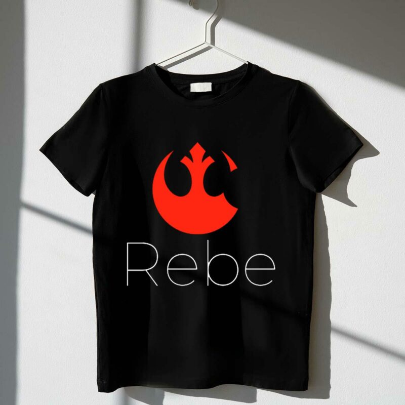 irebel star wars rebel alliance apple logo mashup t shirt t shirt 1 1