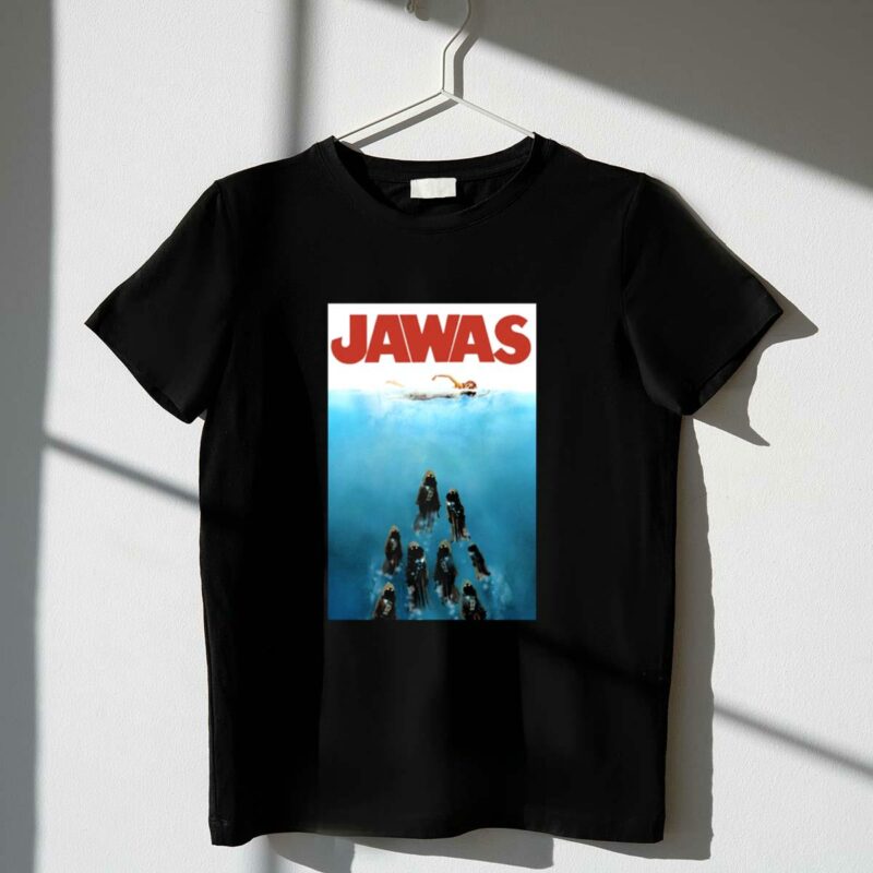 jawas star wars jaws mashup t shirt t shirt 1 1