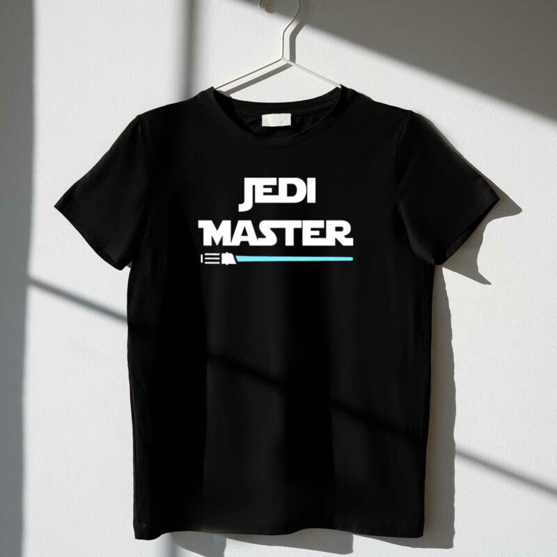 jedi master lightsaber star wars t shirt t shirt 1 1