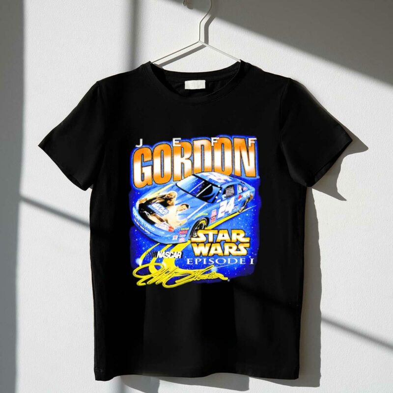 jeff gordon nascar star wars episode i racing car 24 t shirt t shirt 1 1