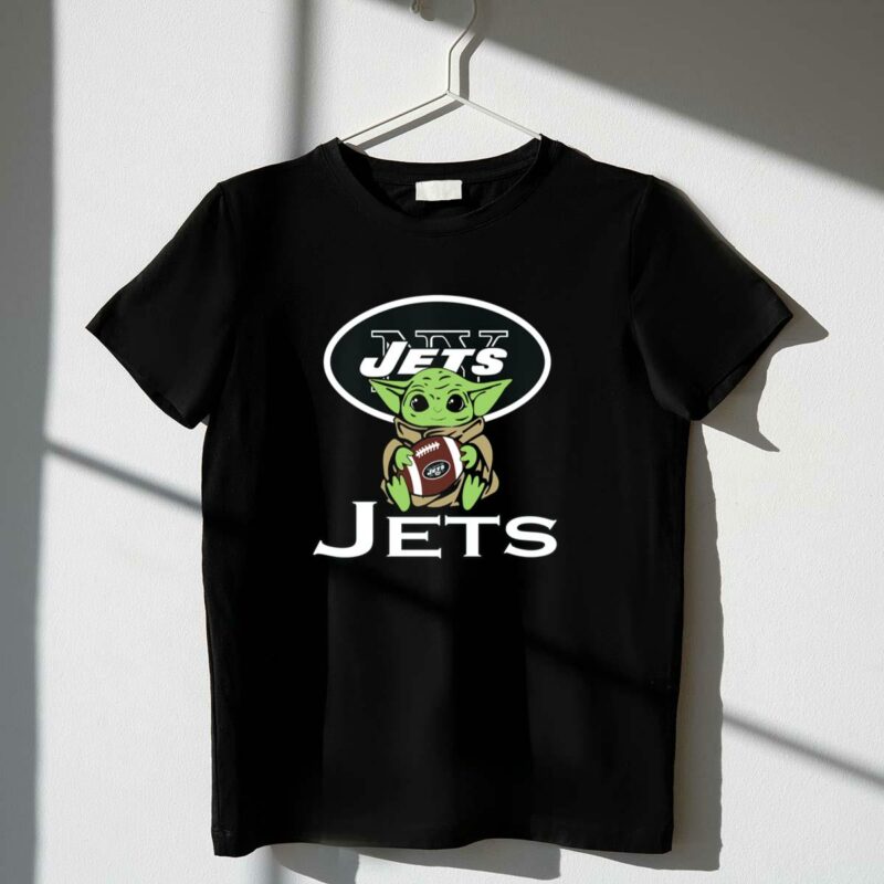 jets baby yoda star wars holding football t shirt t shirt 1 1