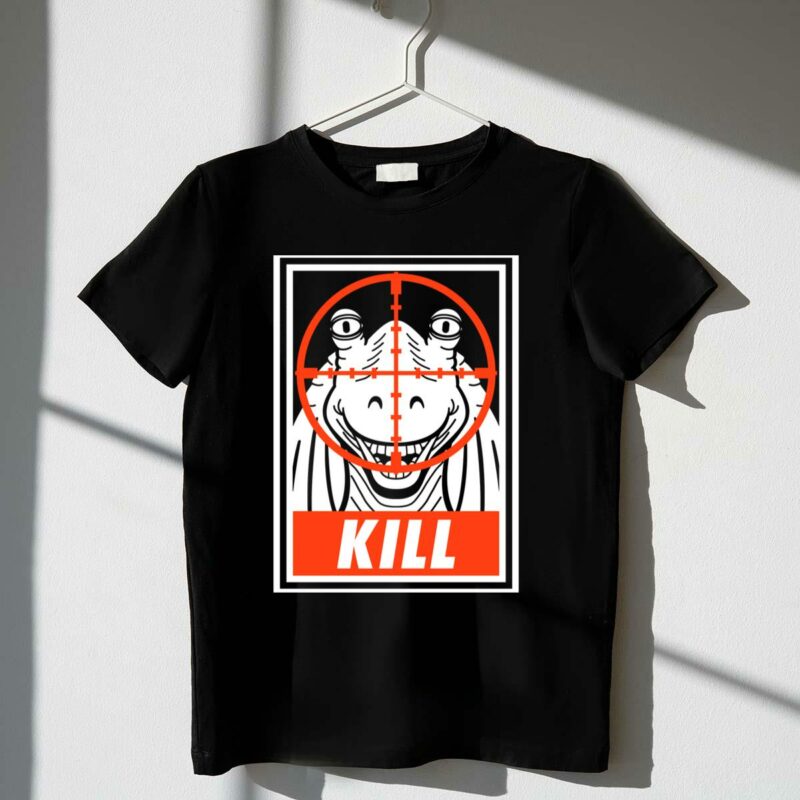 kill jar jar sign crosshair star wars spoof t shirt t shirt 1 1