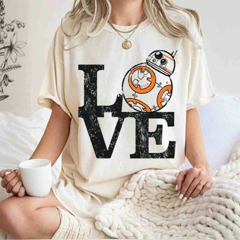 love bb 8 star wars droid t shirt t shirt 1 1