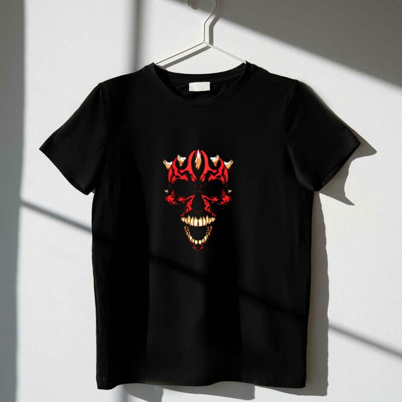maul star wars sith skull t shirt t shirt 1 1