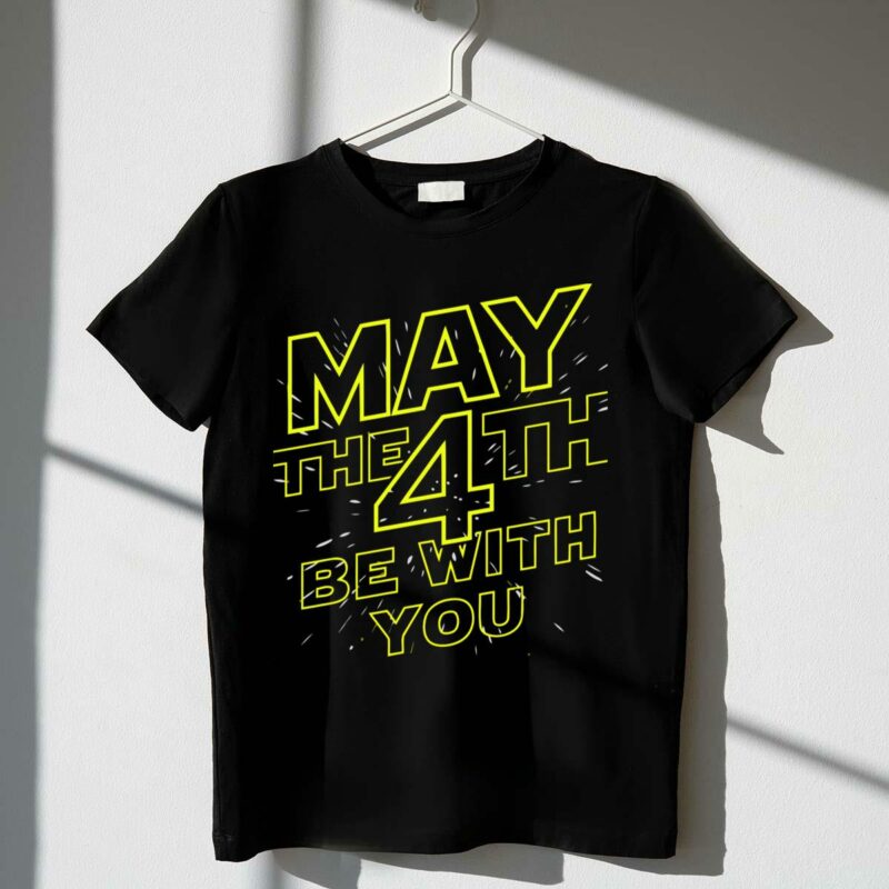 may the 4th be with you star wars day t shirt t shirt 1 1