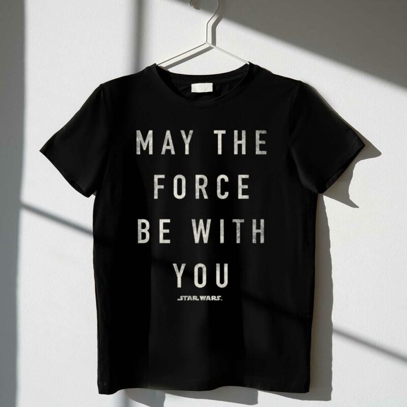 may the force be with you star wars faded t shirt t shirt 1 1