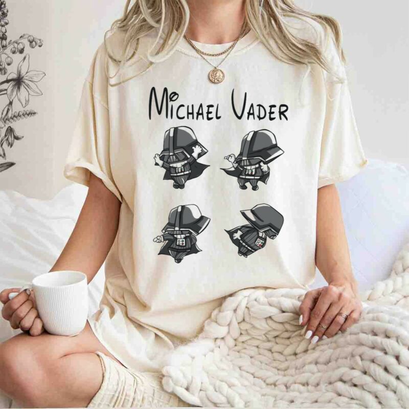 michael vader chibi darth vader star wars t shirt t shirt 1 1