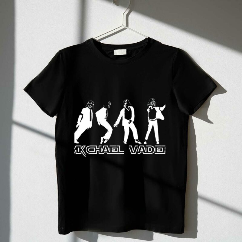 michael vader star wars darth vader moon walking t shirt t shirt 1 1