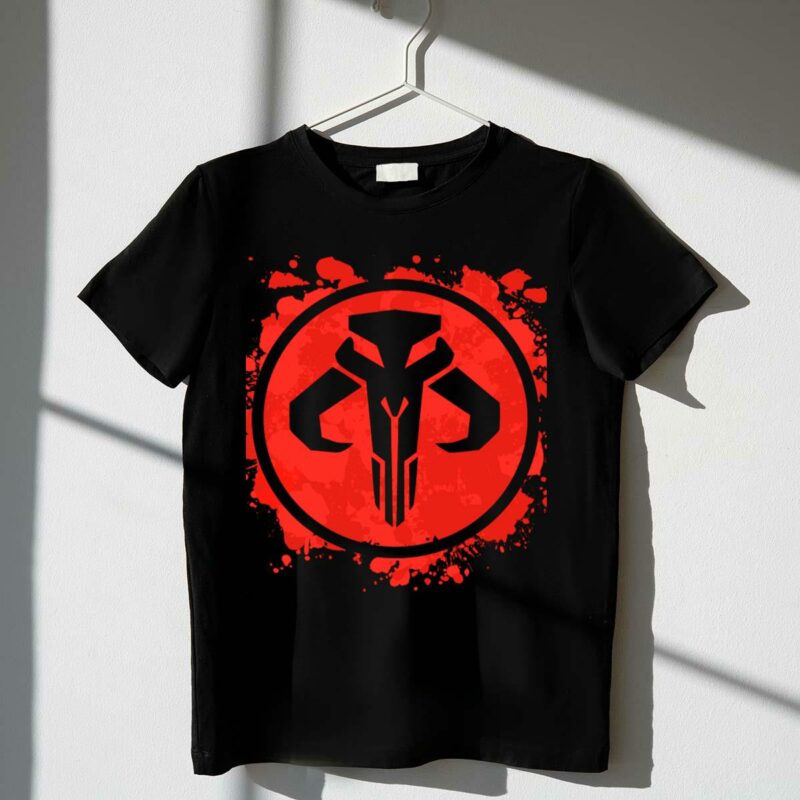 mythosaur skull symbol star wars mandalorian t shirt t shirt 1 1