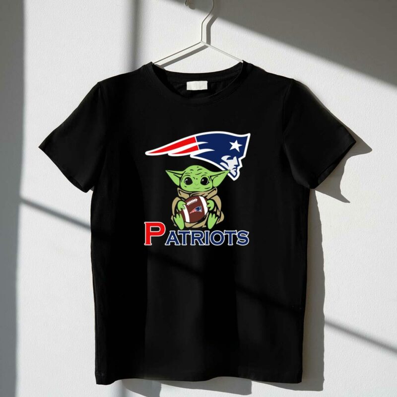 patriots baby yoda star wars patriots football t shirt t shirt 1 1