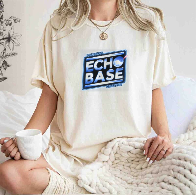 random chatter echobase podcast logo star wars t shirt t shirt 1 1