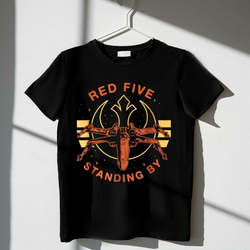 red five standing by x wing star wars rebels t shirt t shirt 1 1