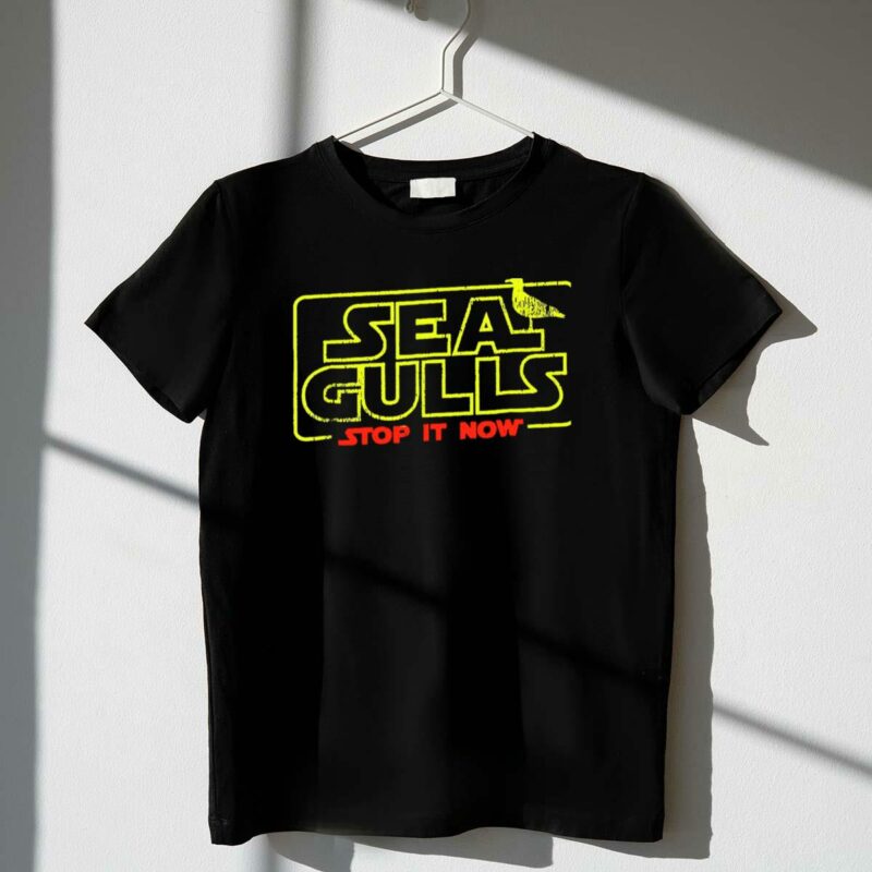 seagulls stop it now funny bird lover shirt star wars t shirt t shirt 1 1