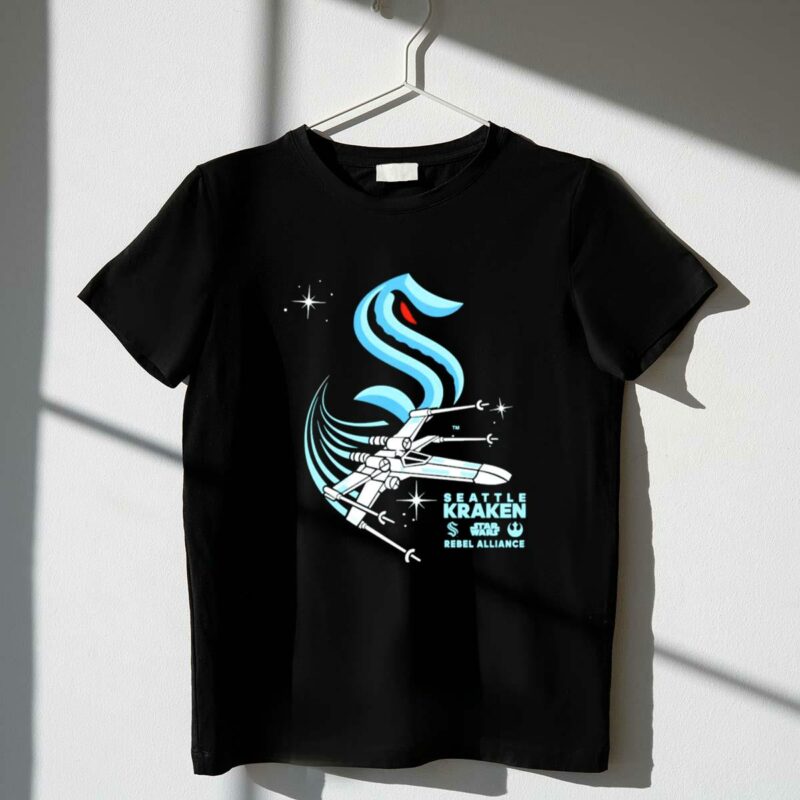 seattle kraken star wars x wing rebel alliance t shirt t shirt 1 1