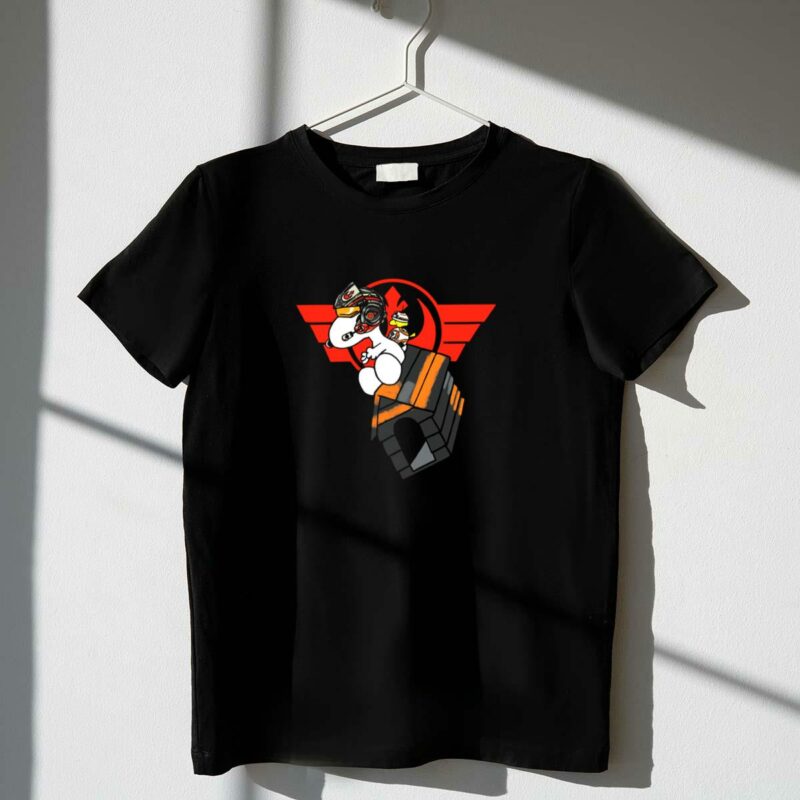 snoopy red leader star wars pilot doghouse t shirt t shirt 1 1