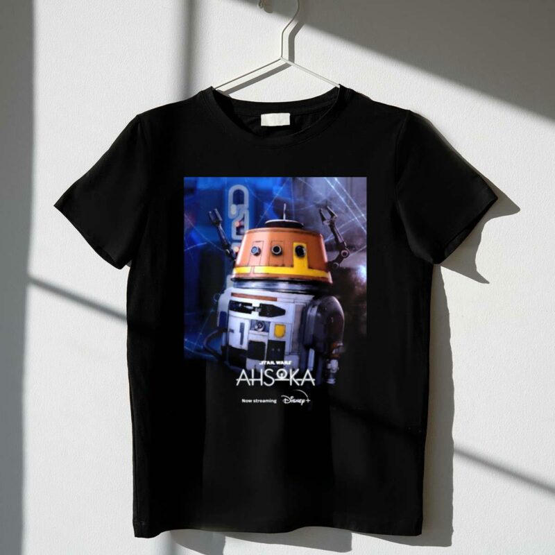 star wars ahsoka chopper droid character now streaming disney t shirt t shirt 1 1
